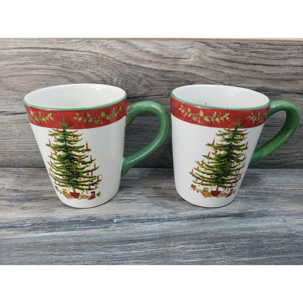 Holiday Home Betty Whiteaker Christmas Tree Coffee Mug Cup